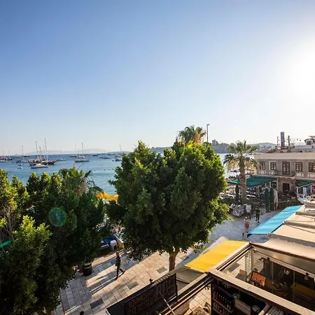 Central Seaside Flat With Excellent View In Bodrum Appartement Bodrum